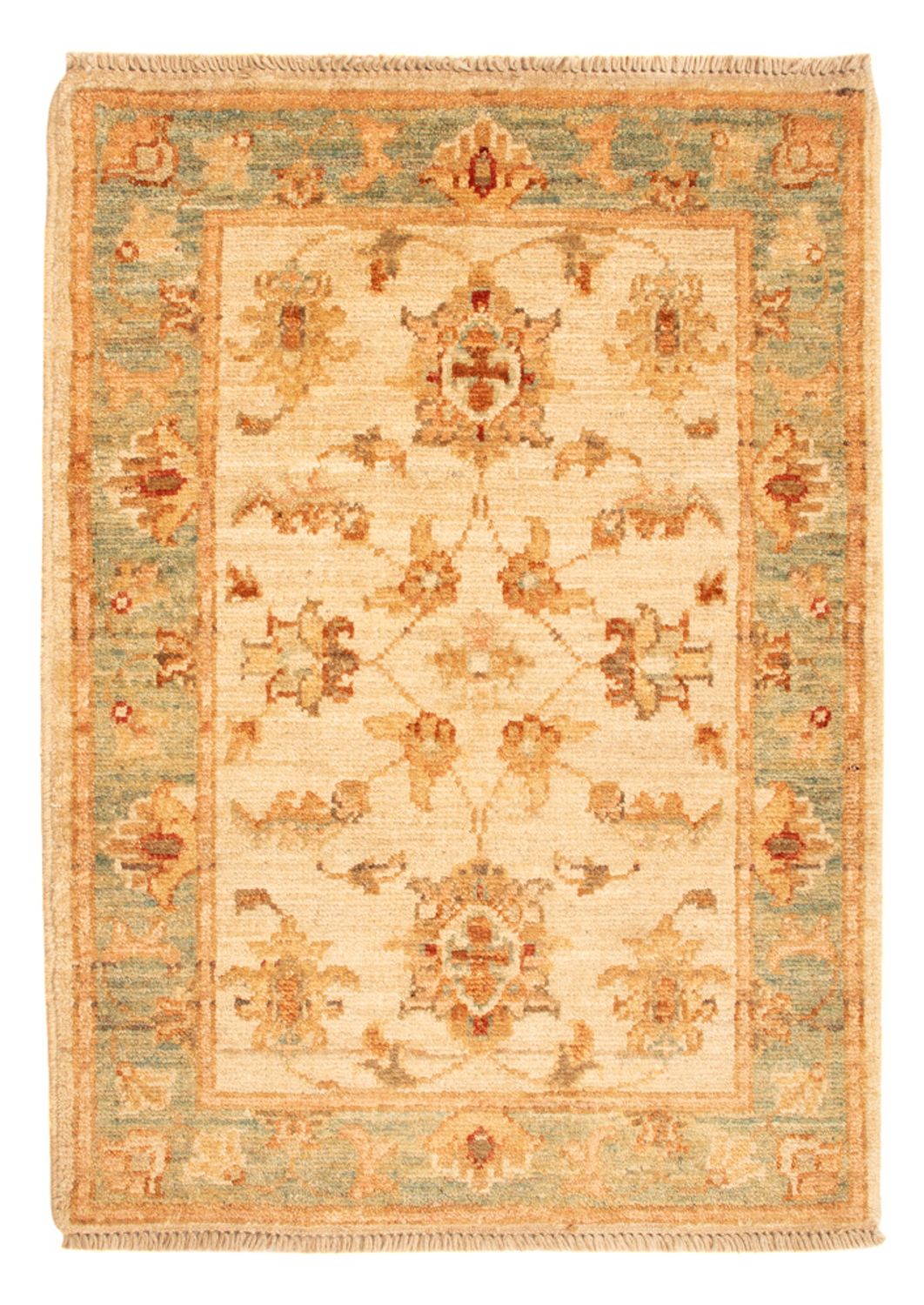 Ziegler Teppich - 69 x 50 cm - beige