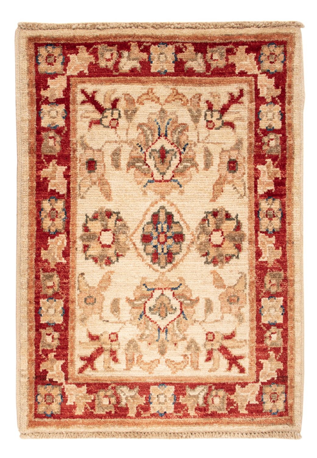 Ziegler Teppich - 70 x 49 cm - beige