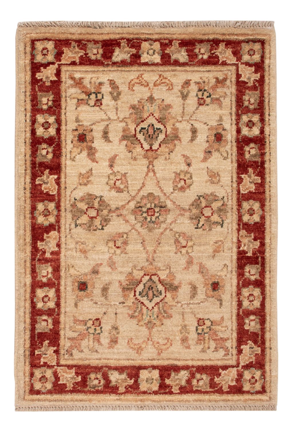 Ziegler Teppich - 72 x 50 cm - beige
