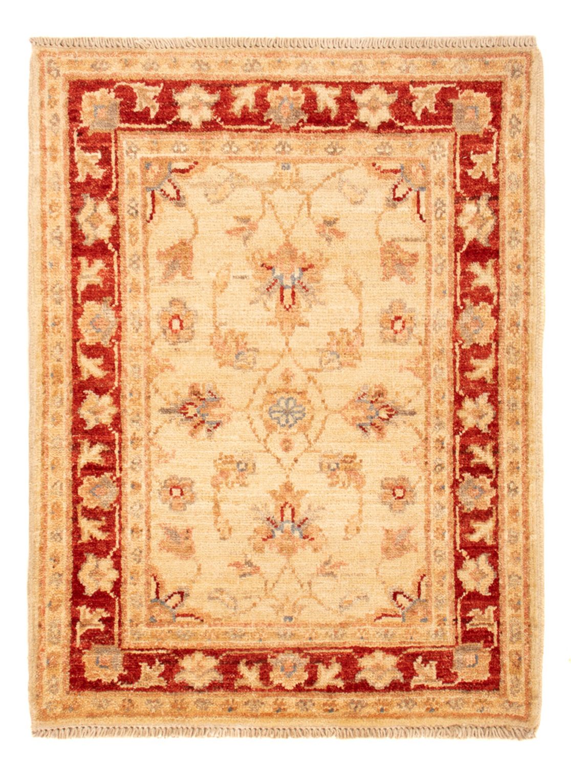 Ziegler Teppich - 70 x 53 cm - beige