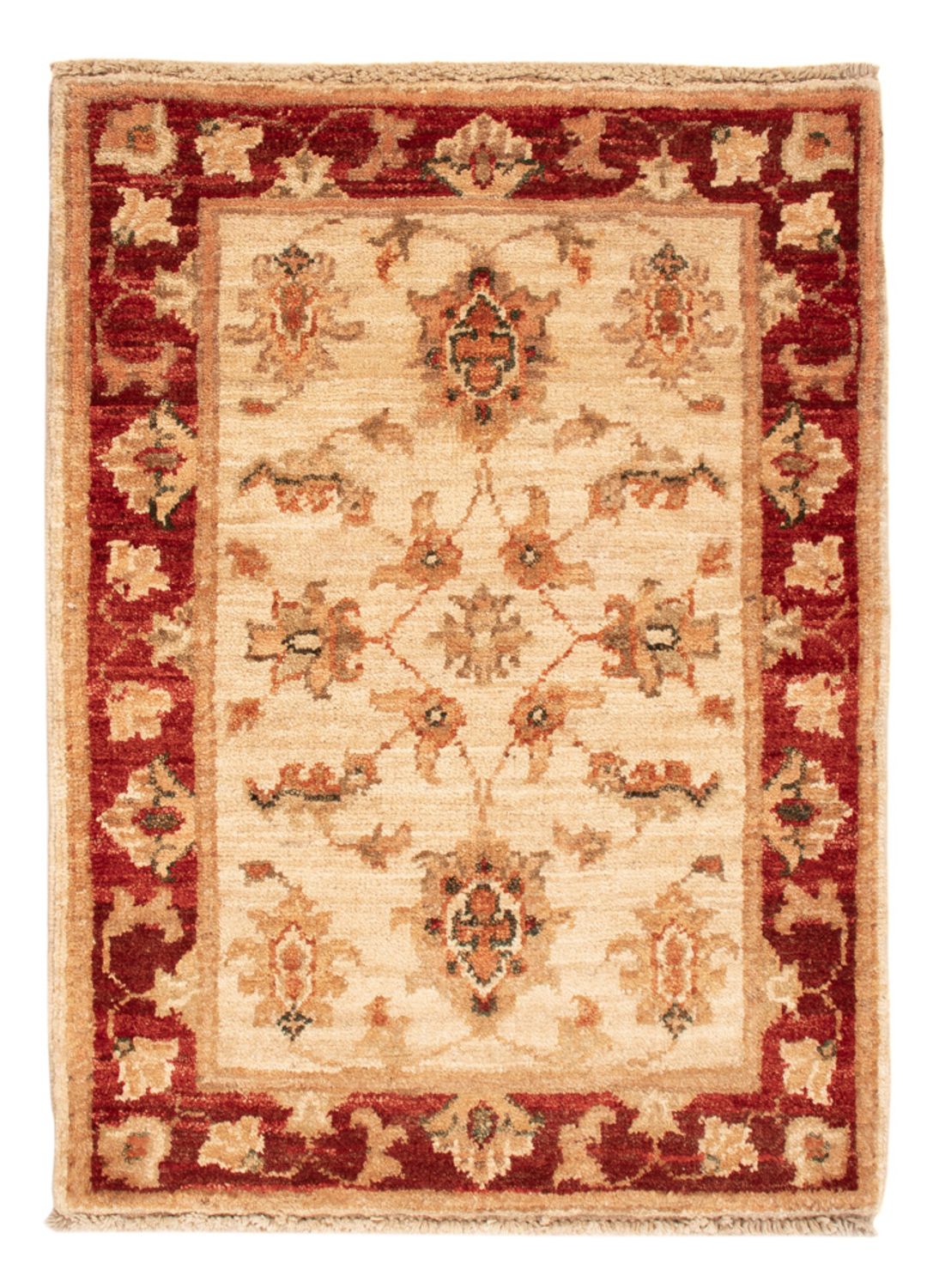 Ziegler Teppich - 71 x 50 cm - beige