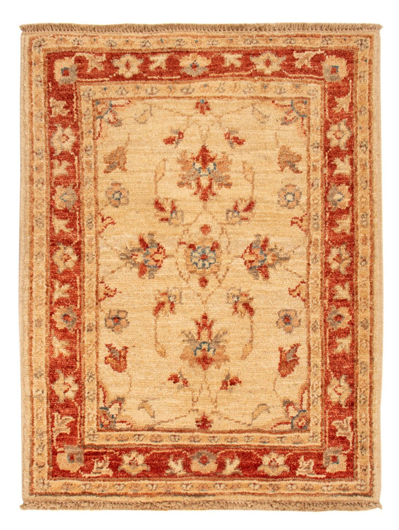 Ziegler Teppich - 68 x 54 cm - beige