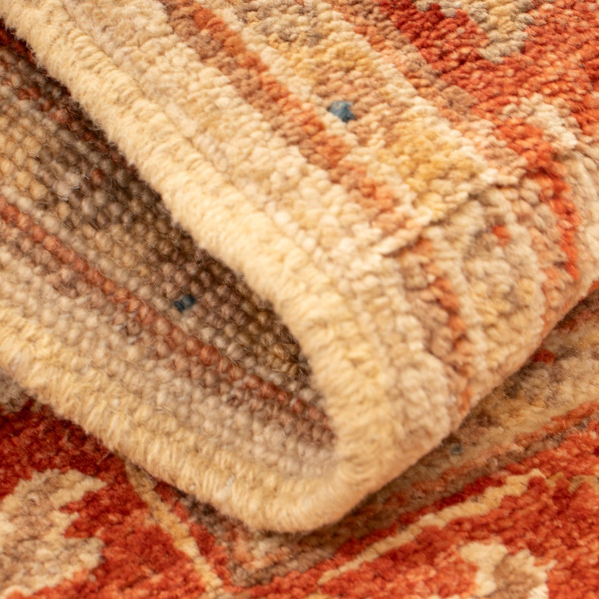 Ziegler Teppich - 70 x 52 cm - beige