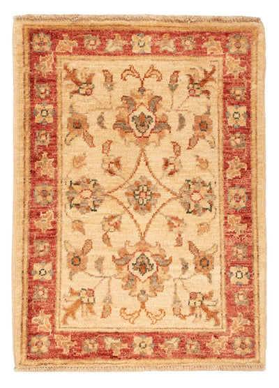 Ziegler Teppich 53x72cm - Orientteppich - beige