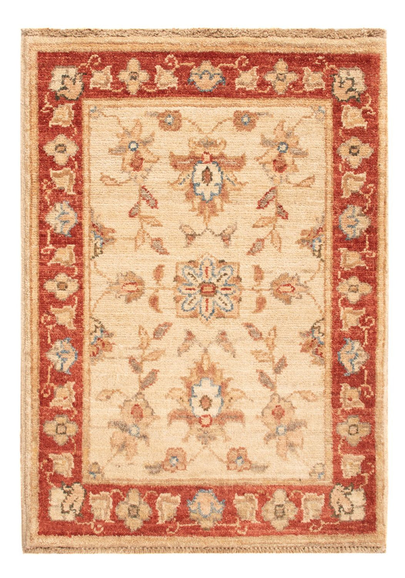 Ziegler Teppich - 70 x 51 cm - beige
