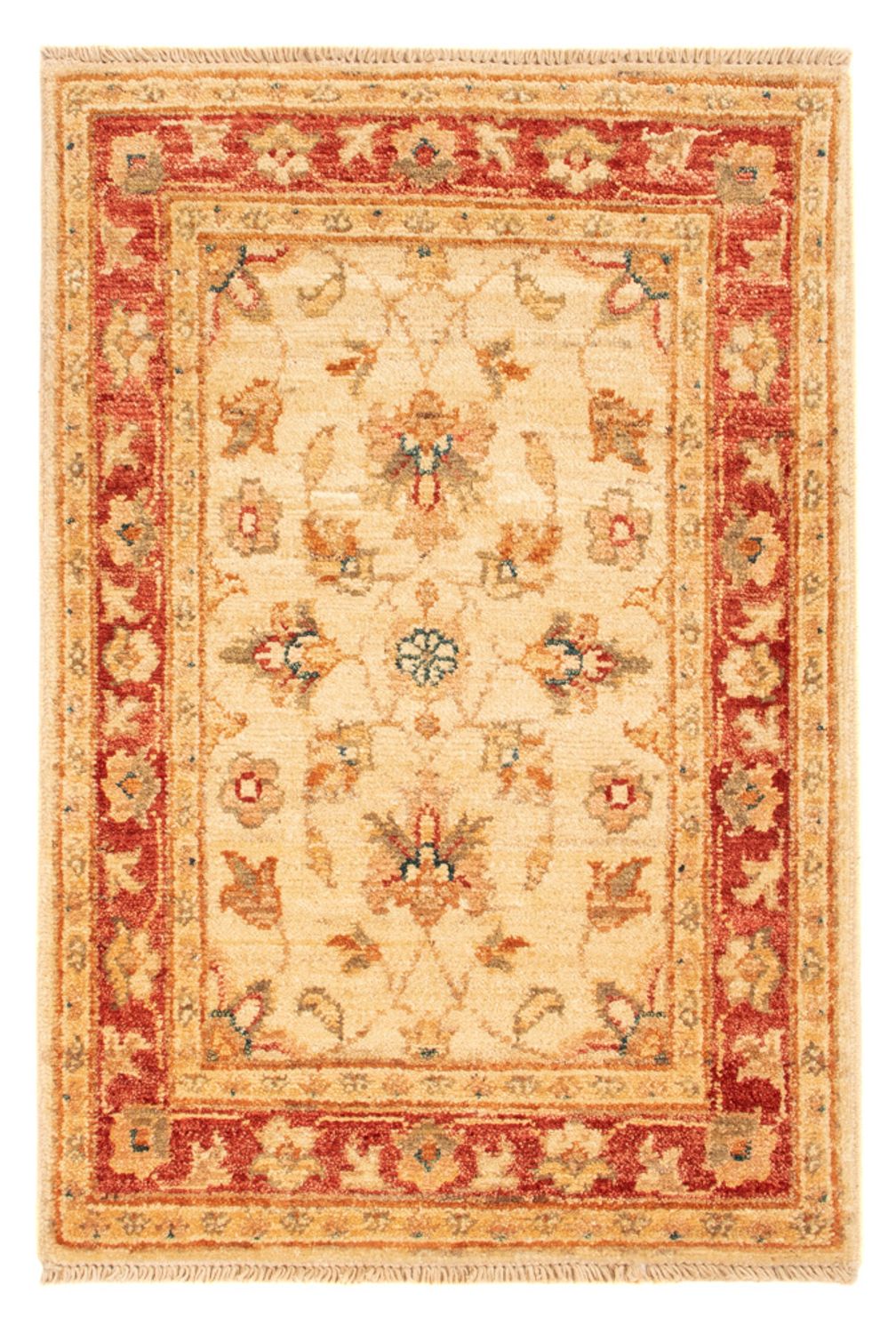 Ziegler Teppich - 70 x 48 cm - beige