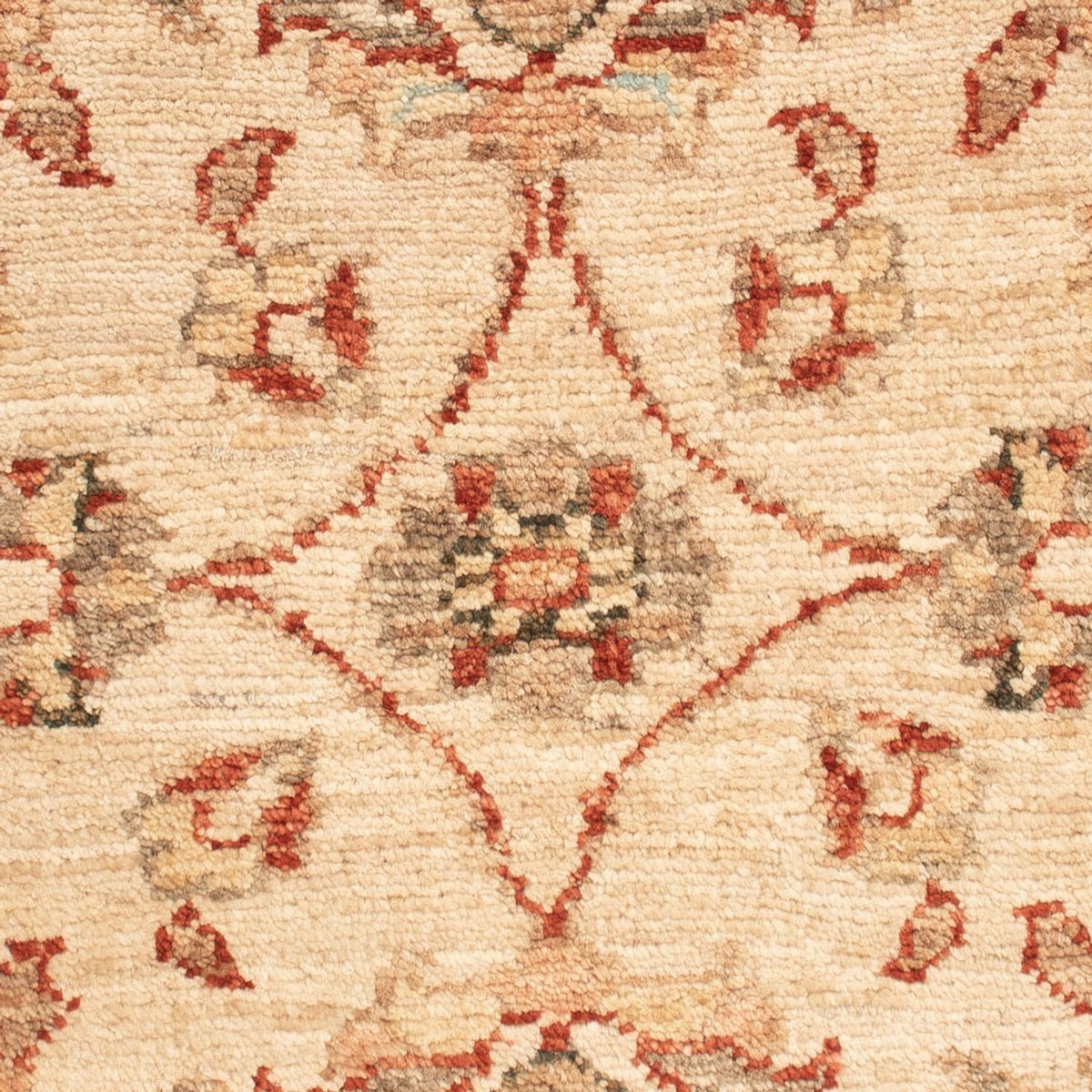 Ziegler Teppich - 65 x 51 cm - beige