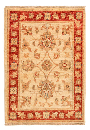 Ziegler Teppich - 73 x 49 cm - beige