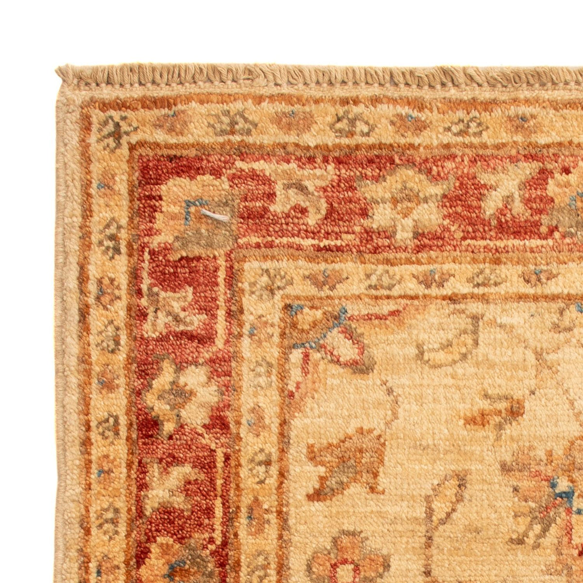 Ziegler Teppich - 70 x 52 cm - beige
