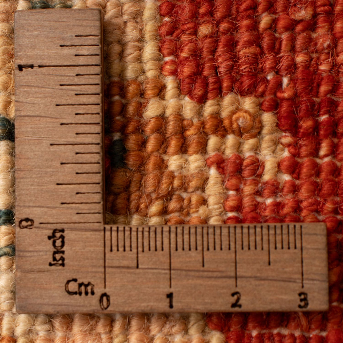 Ziegler Teppich - 70 x 50 cm - rot