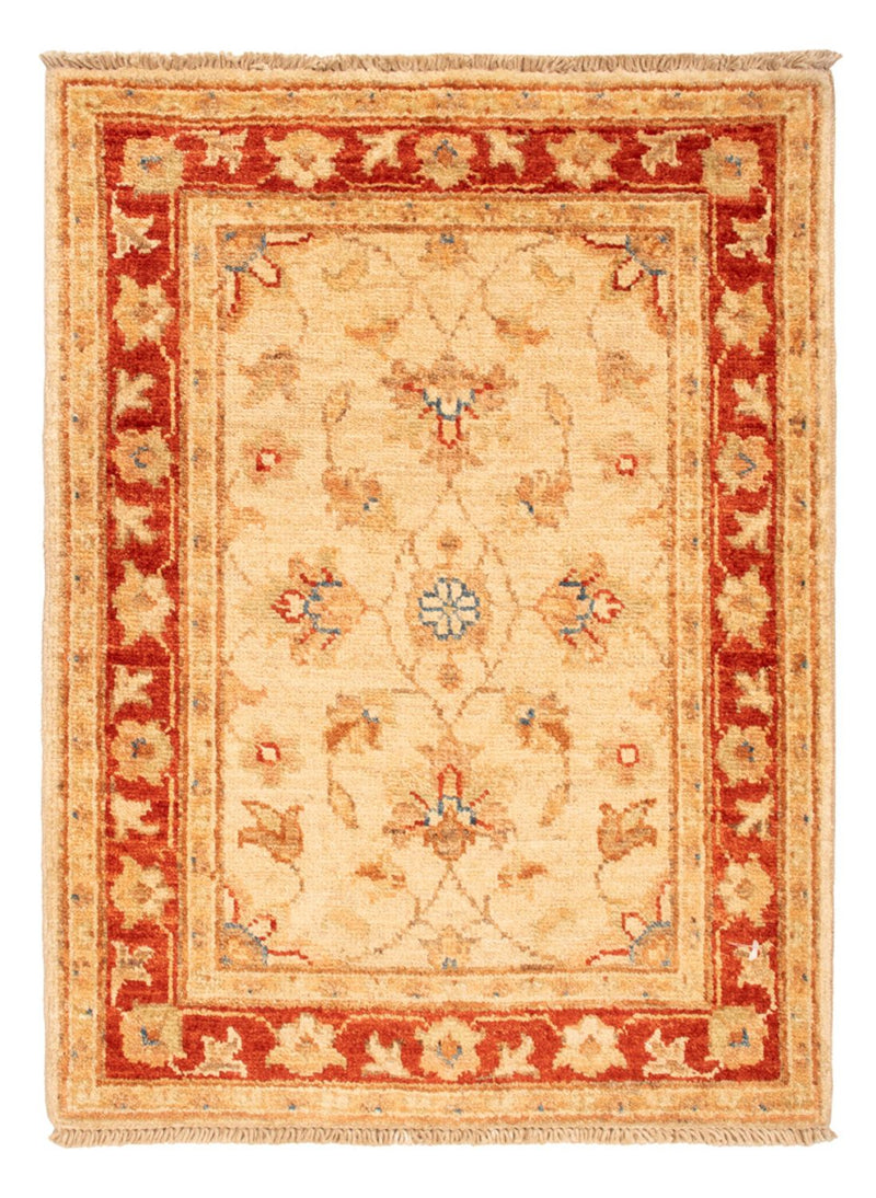 Ziegler Teppich - 73 x 50 cm - beige