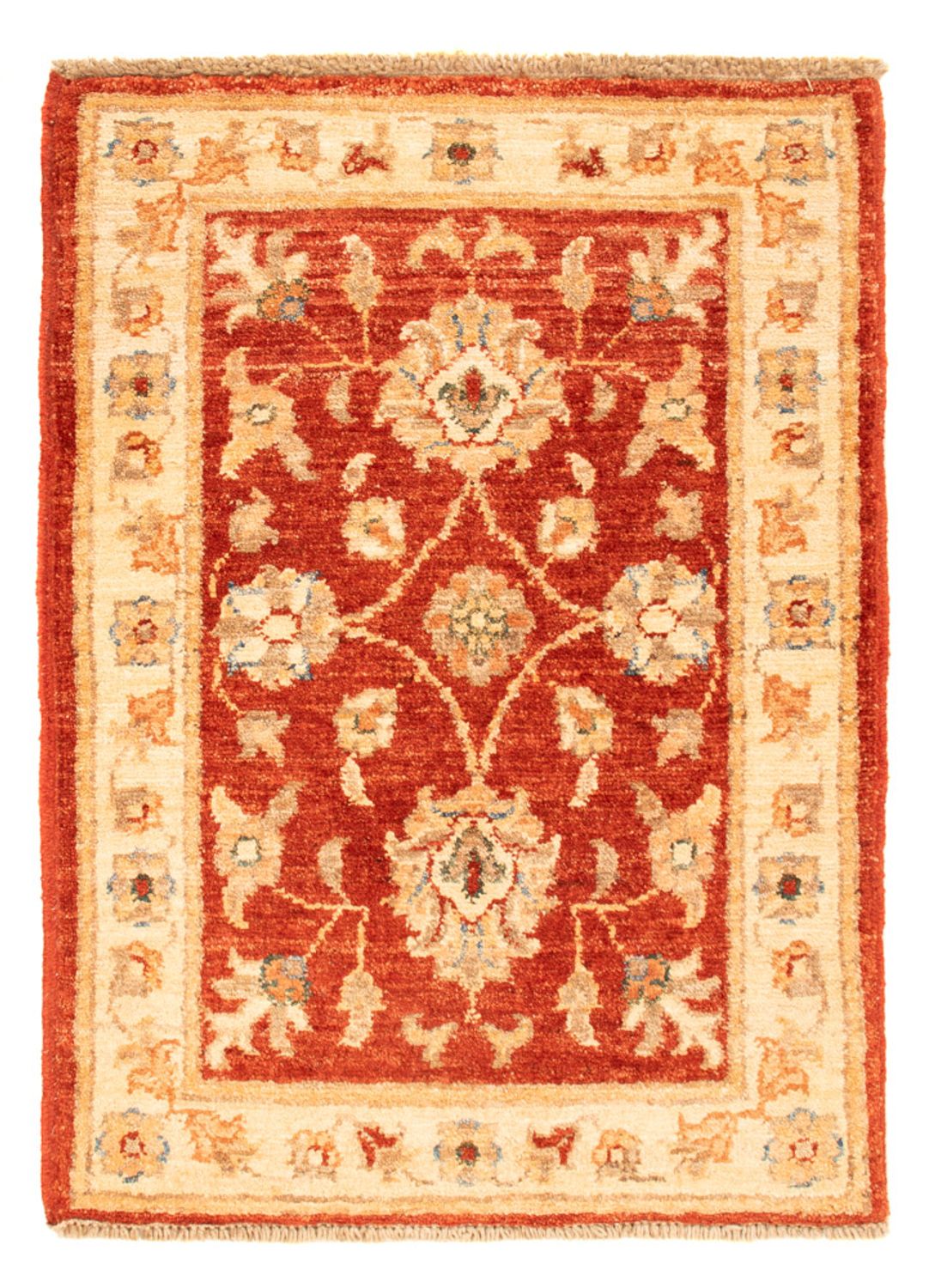 Ziegler Teppich - 68 x 50 cm - rot