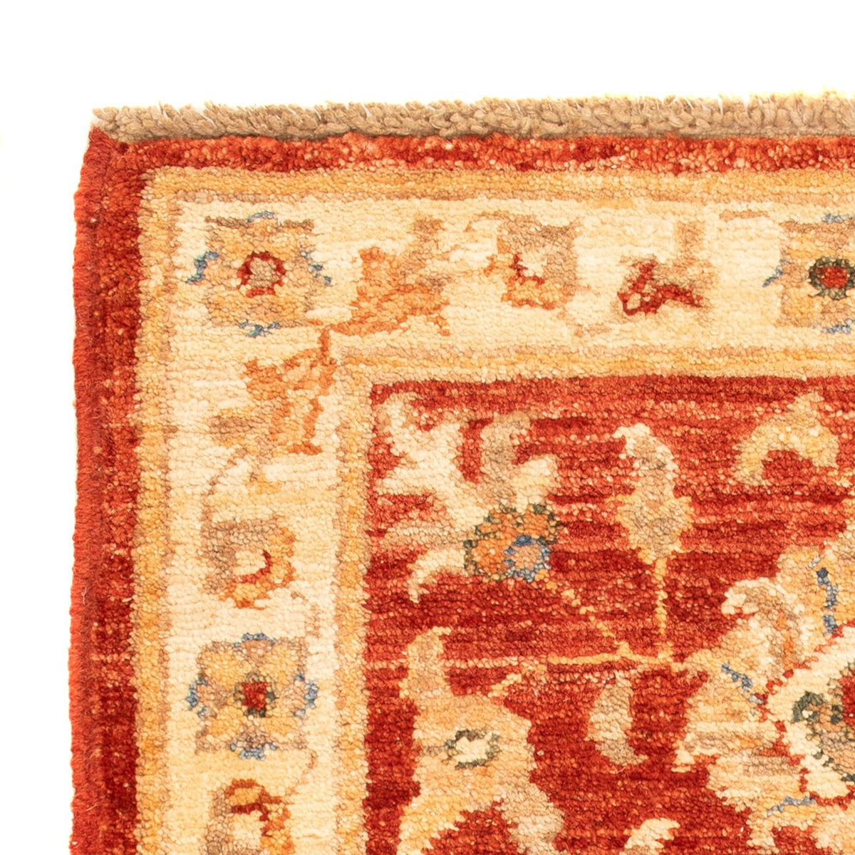 Ziegler Teppich - 68 x 50 cm - rot