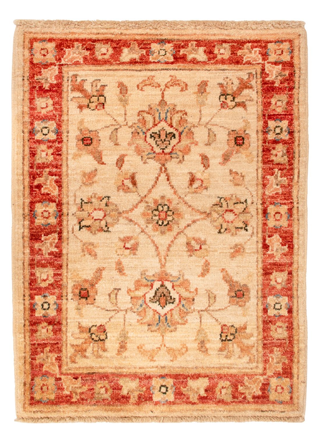Ziegler Teppich - 70 x 53 cm - beige
