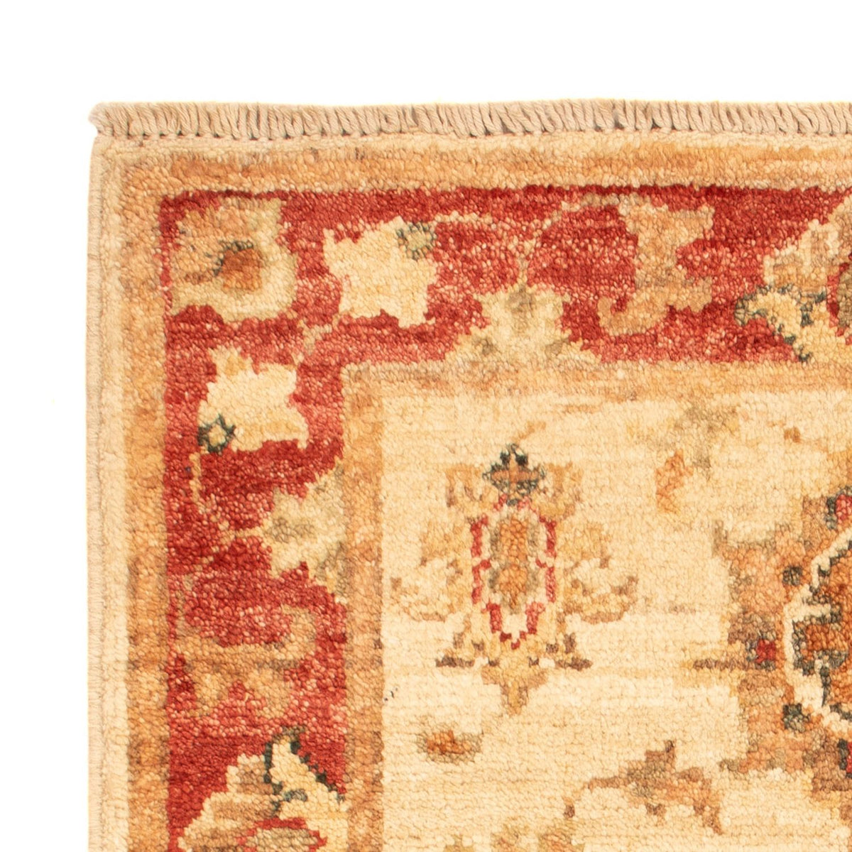 Ziegler Teppich - 67 x 50 cm - beige