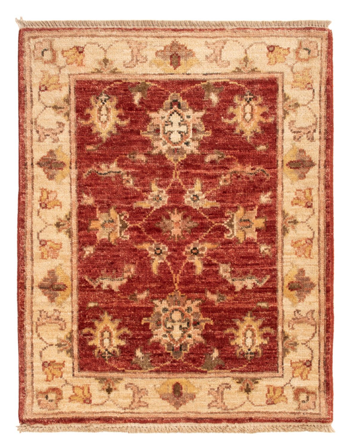 Ziegler Teppich - 65 x 53 cm - rot