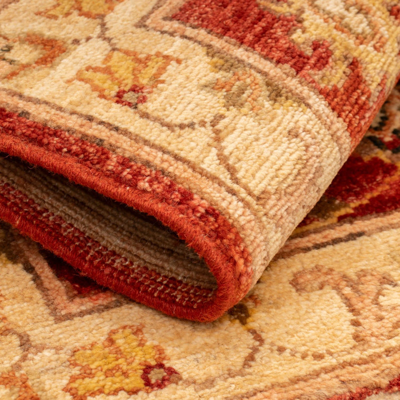 Ziegler Teppich - 65 x 53 cm - rot