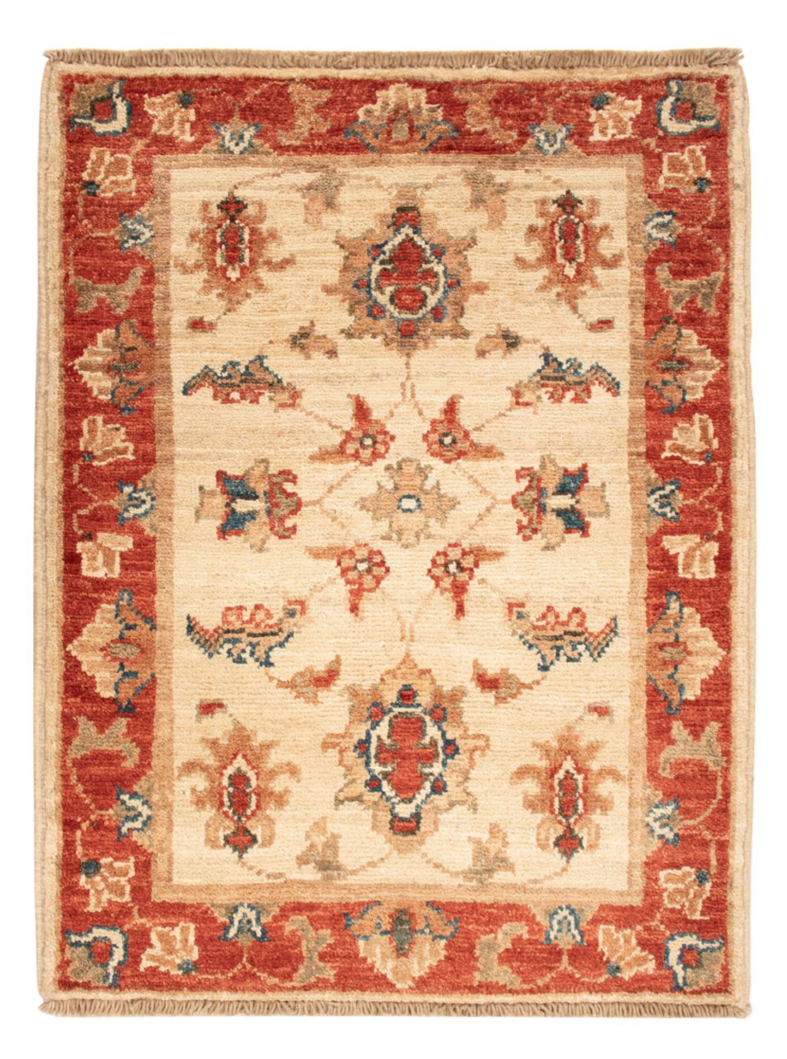 Ziegler Teppich - 70 x 50 cm - beige