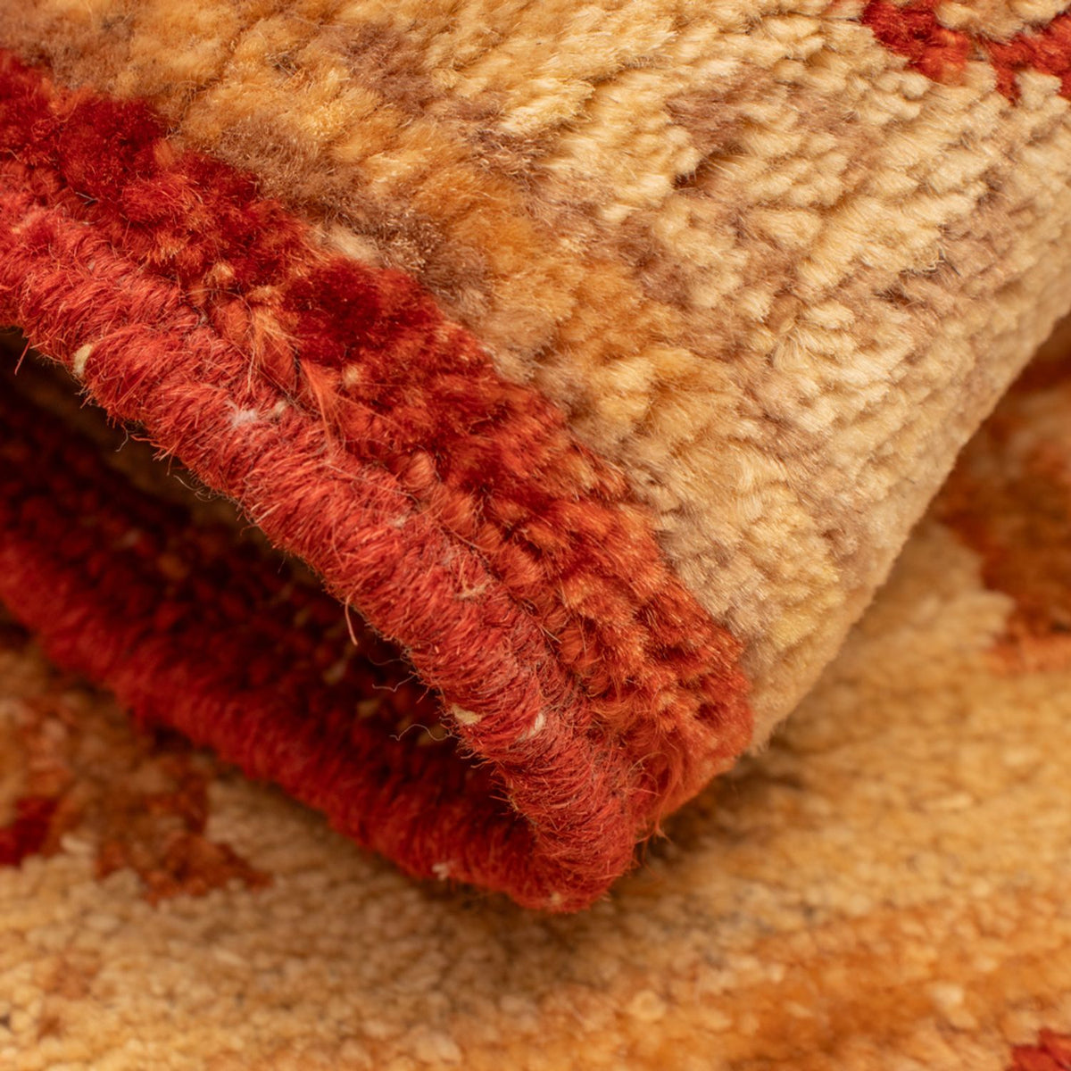 Ziegler Teppich - 70 x 50 cm - rot