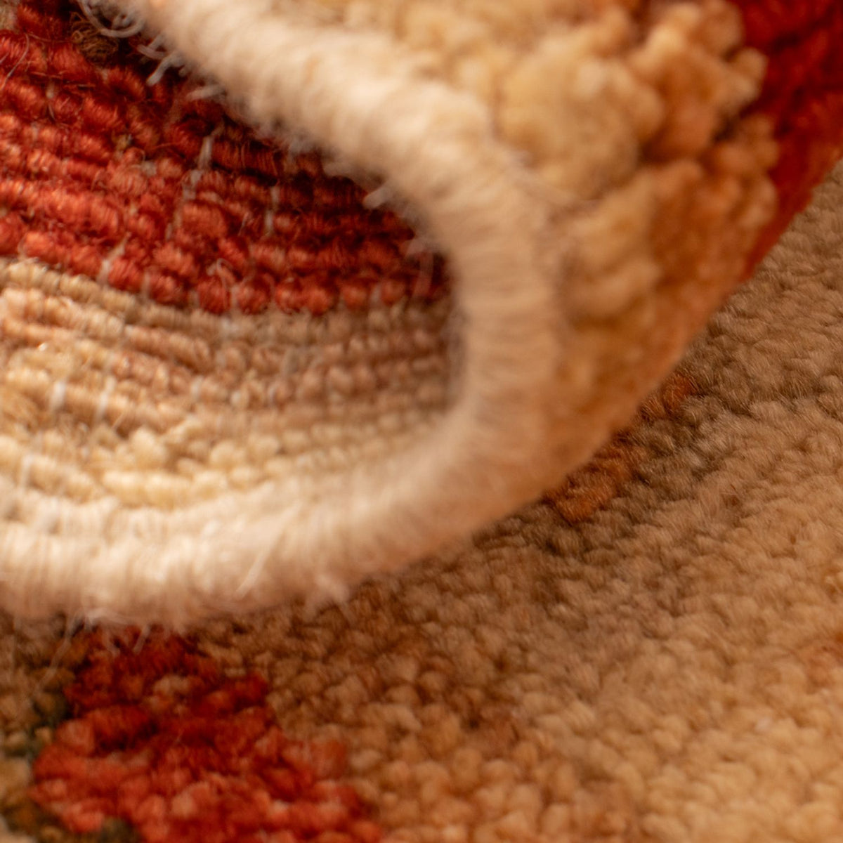 Ziegler Teppich - 66 x 51 cm - beige