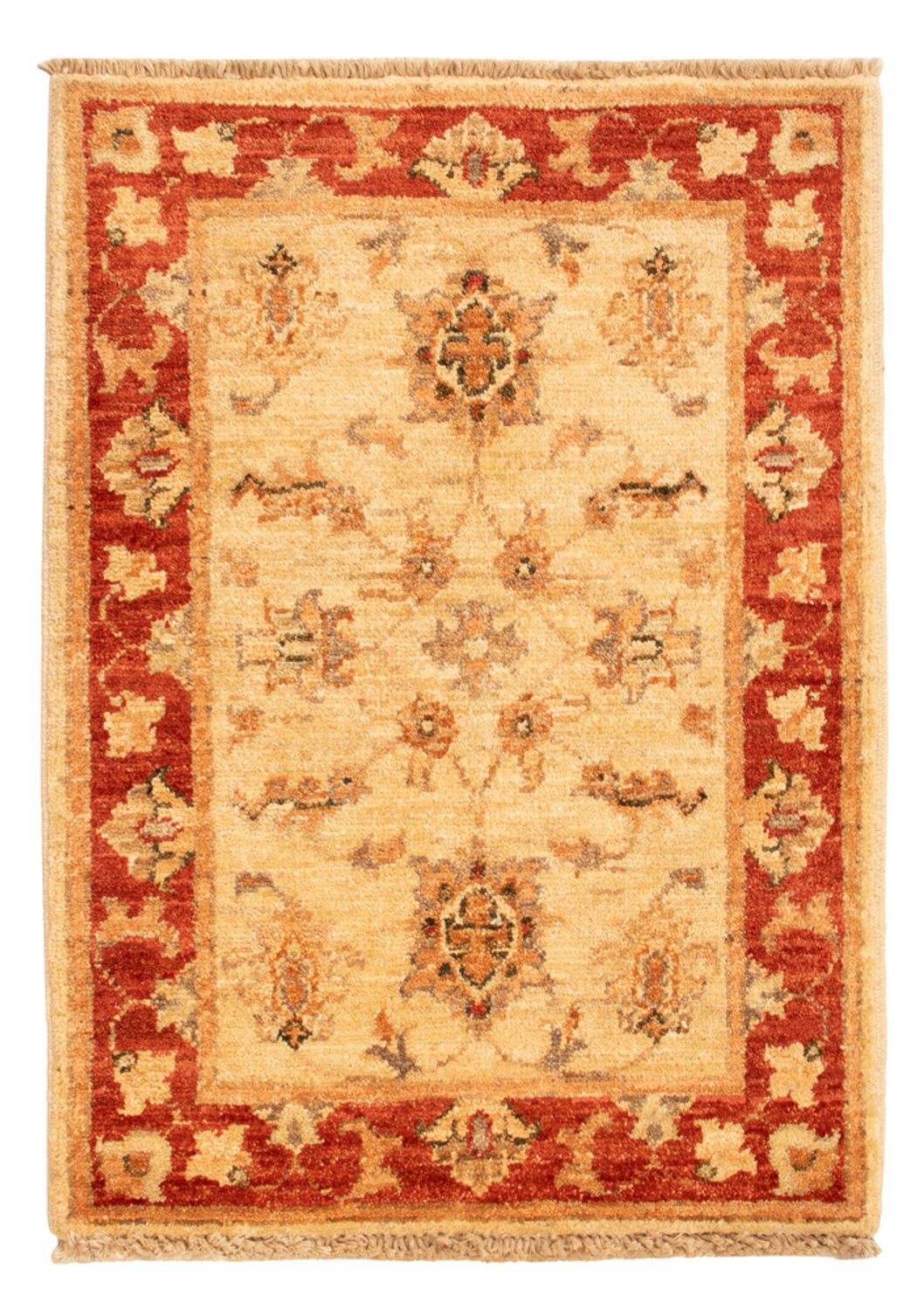 Ziegler Teppich - 70 x 52 cm - beige
