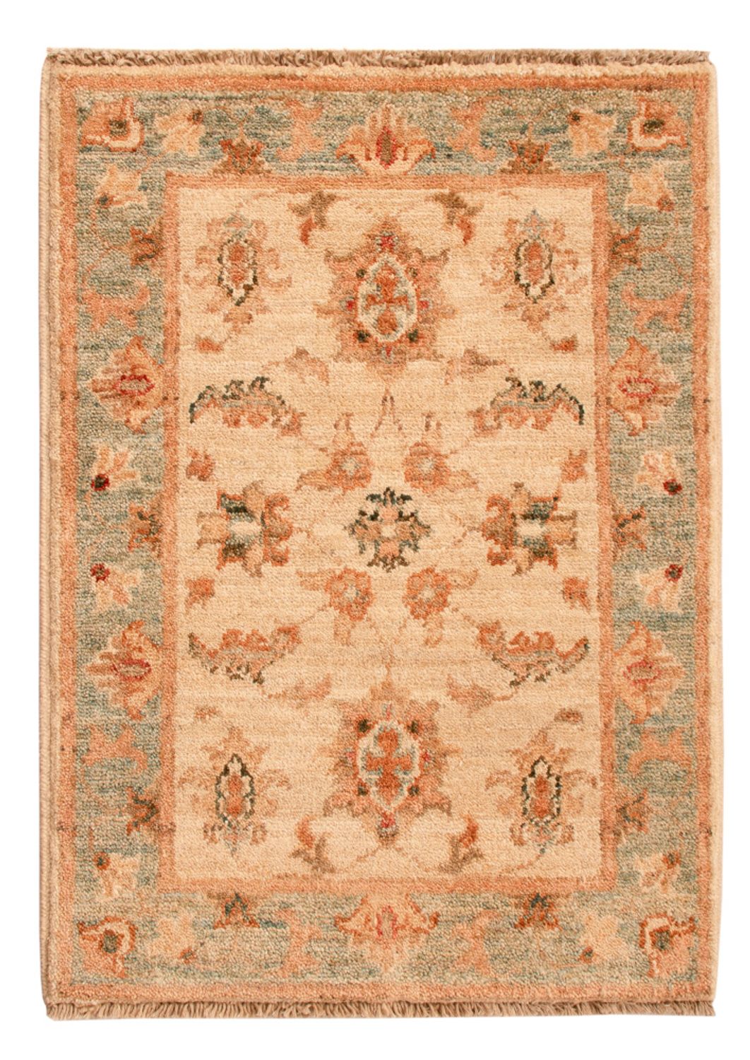 Ziegler Teppich - 70 x 52 cm - beige