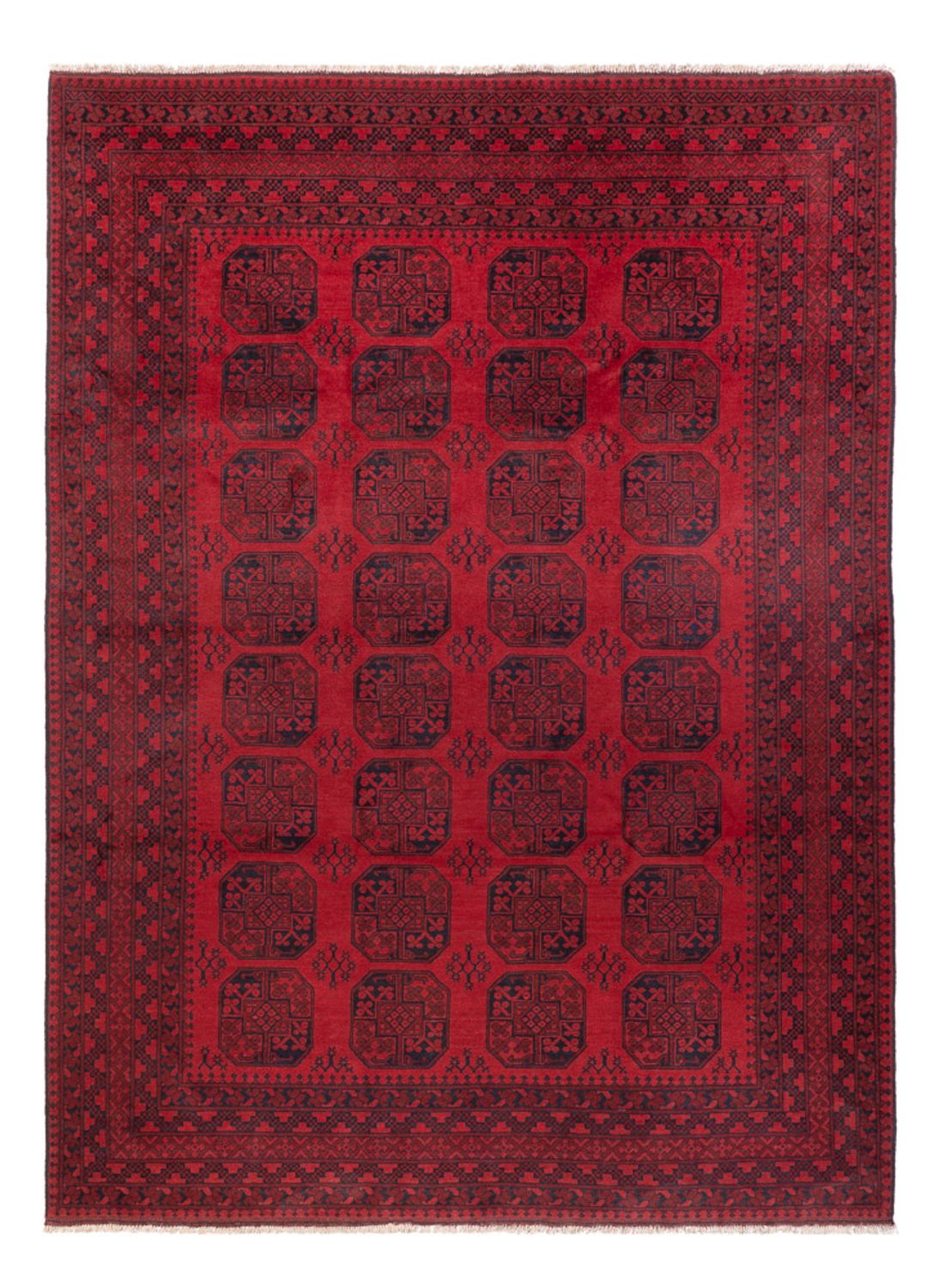 Afghan Teppich - Filpa - 345 x 255 cm - rot