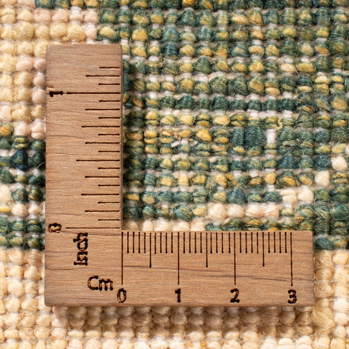 Läufer Ziegler - 246 x 82 cm - olivgrün