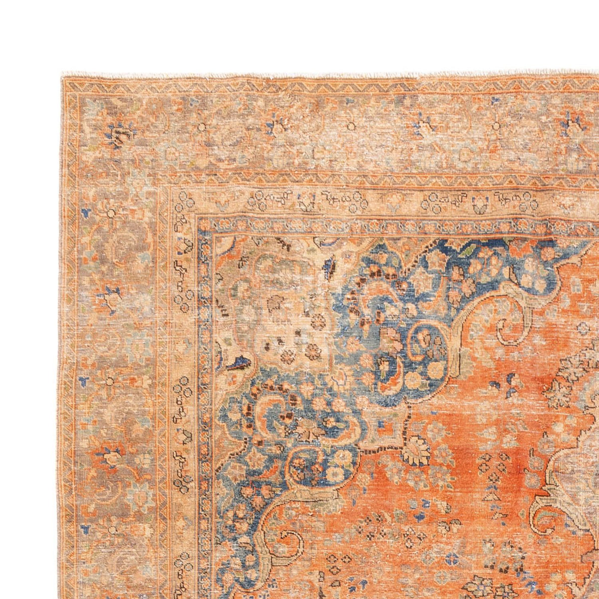 Vintage Teppich - 259 x 362 cm - orange