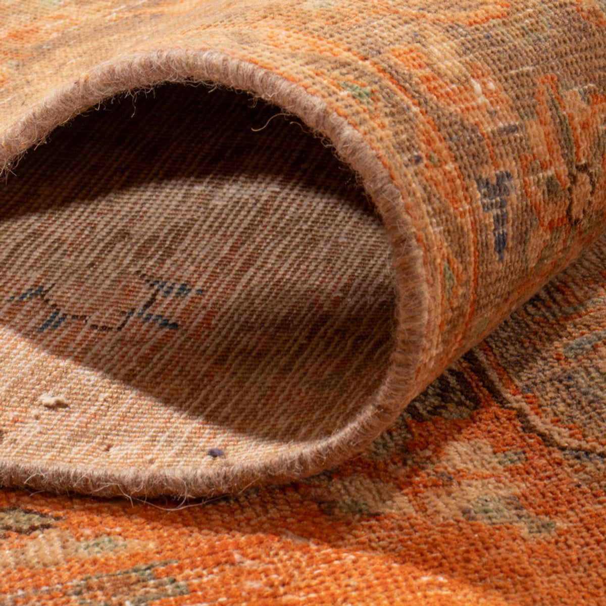 Vintage Teppich - 362 x 259 cm - orange