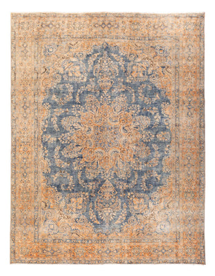 Vintage Teppich - 377 x 280 cm - blau