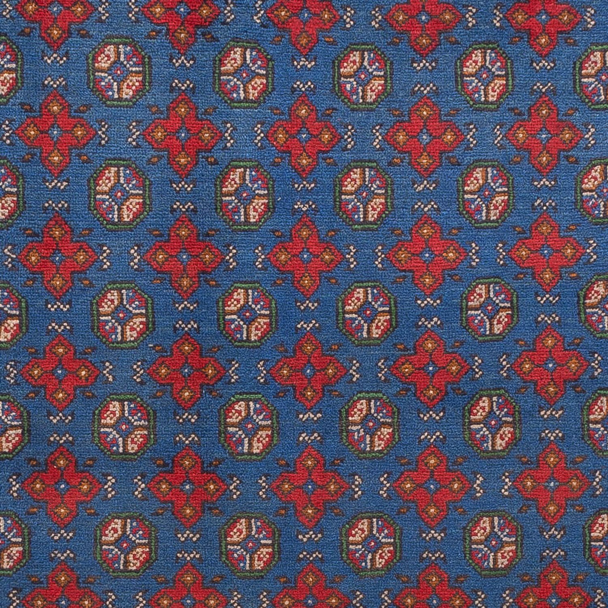 Afghan Teppich - Filpa - 355 x 252 cm - blau