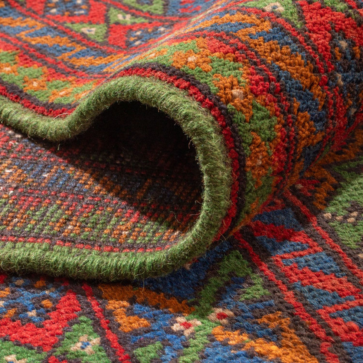 Afghan Teppich - Filpa - 393 x 296 cm - grün