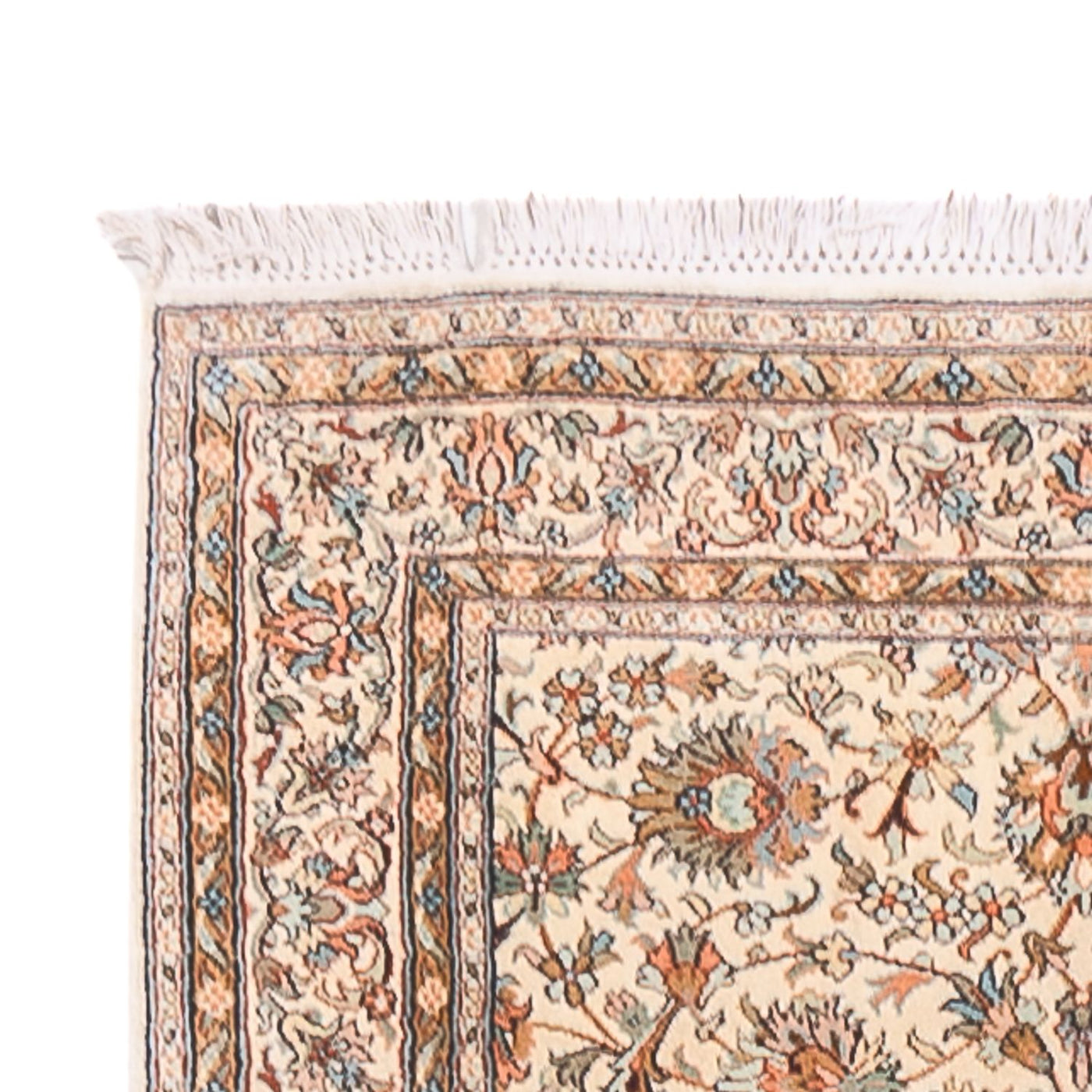 Kaschmir Seide Teppich 444x94cm - Orientteppich
