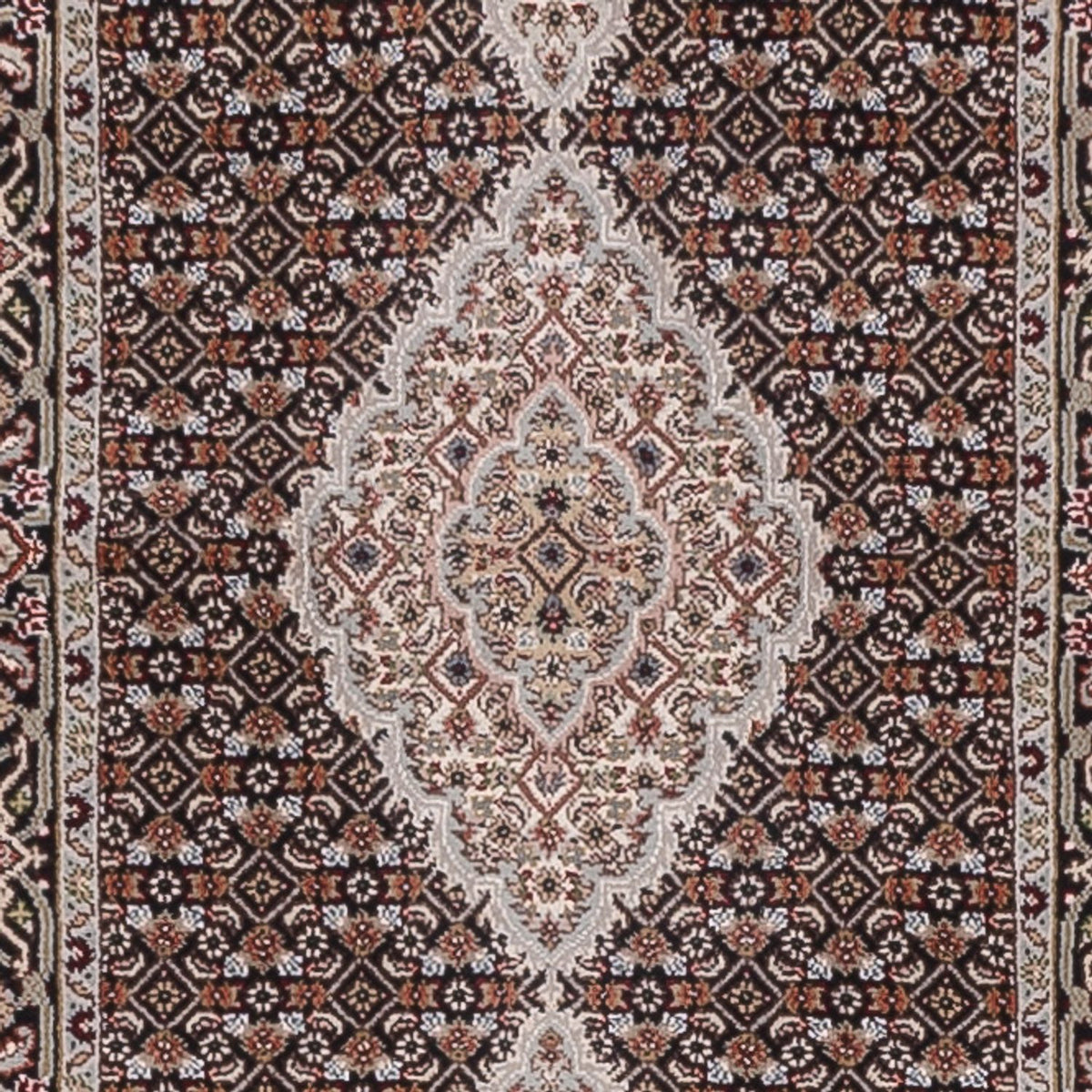 Läufer Orient - Täbriz - 406 x 82 cm - anthrazit