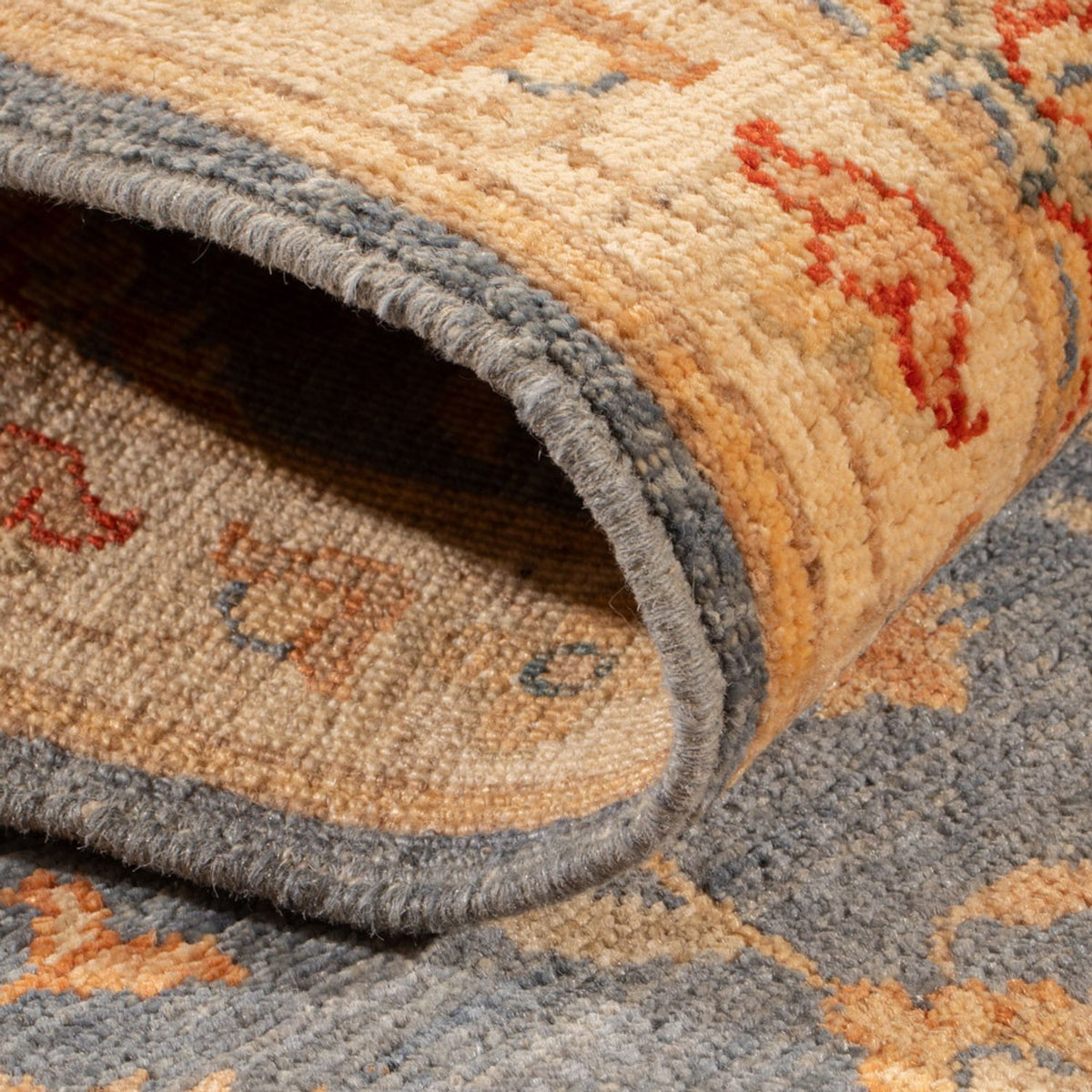 Läufer Ziegler - 147 x 51 cm - blau