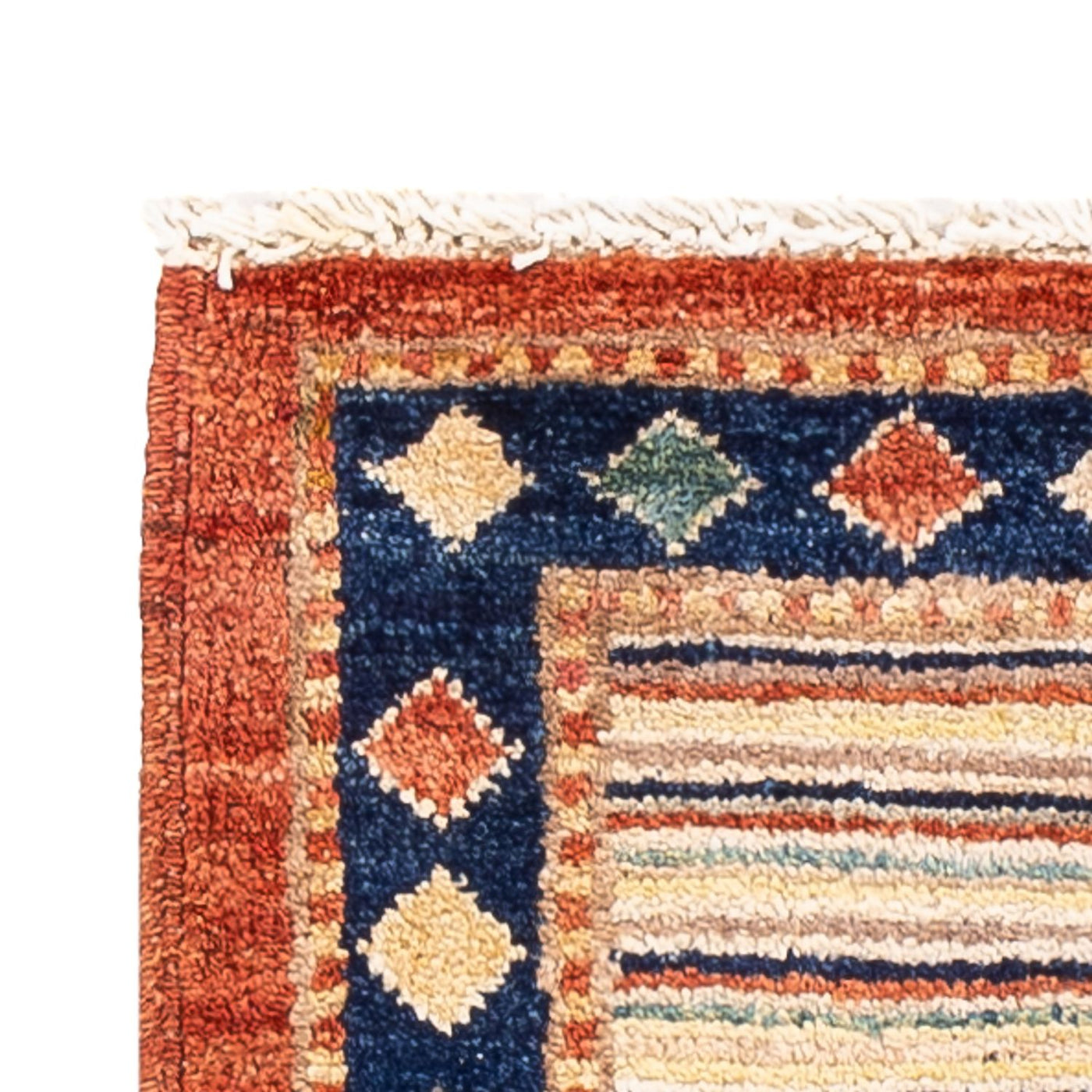 Gabbeh Persisch Teppich 146x50cm - Perserteppich Wollteppich