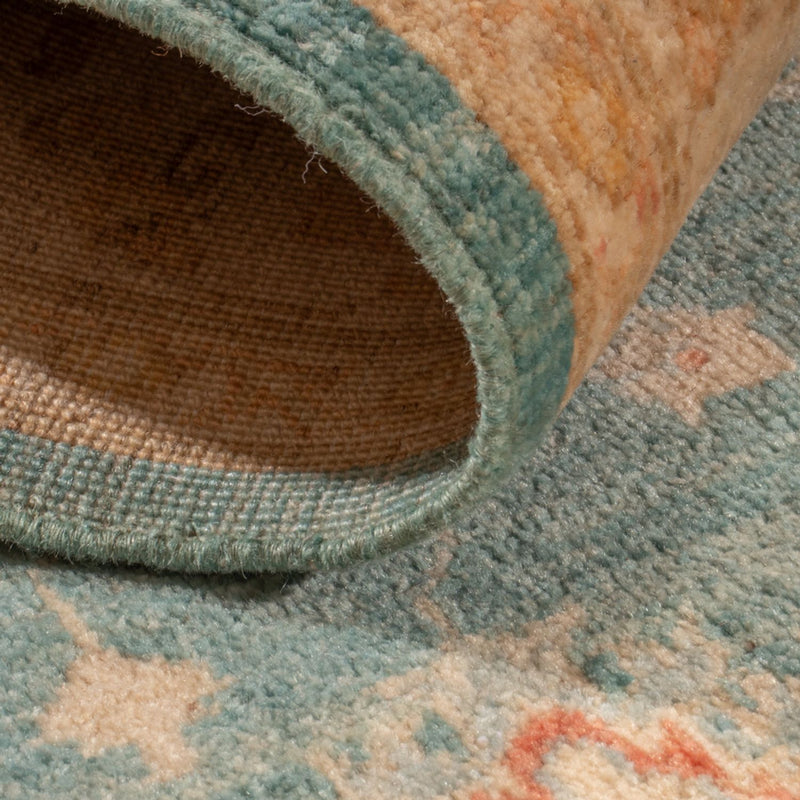 Ziegler Teppich - 175 x 123 cm - blau