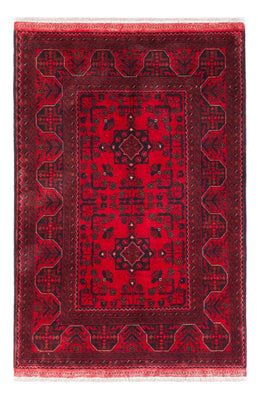 Afghan Teppich - Kunduz - 150 x 98 cm - rot