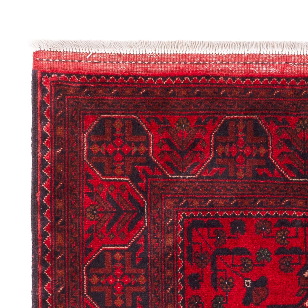 Afghan Teppich - Kunduz - 98 x 150 cm - rot