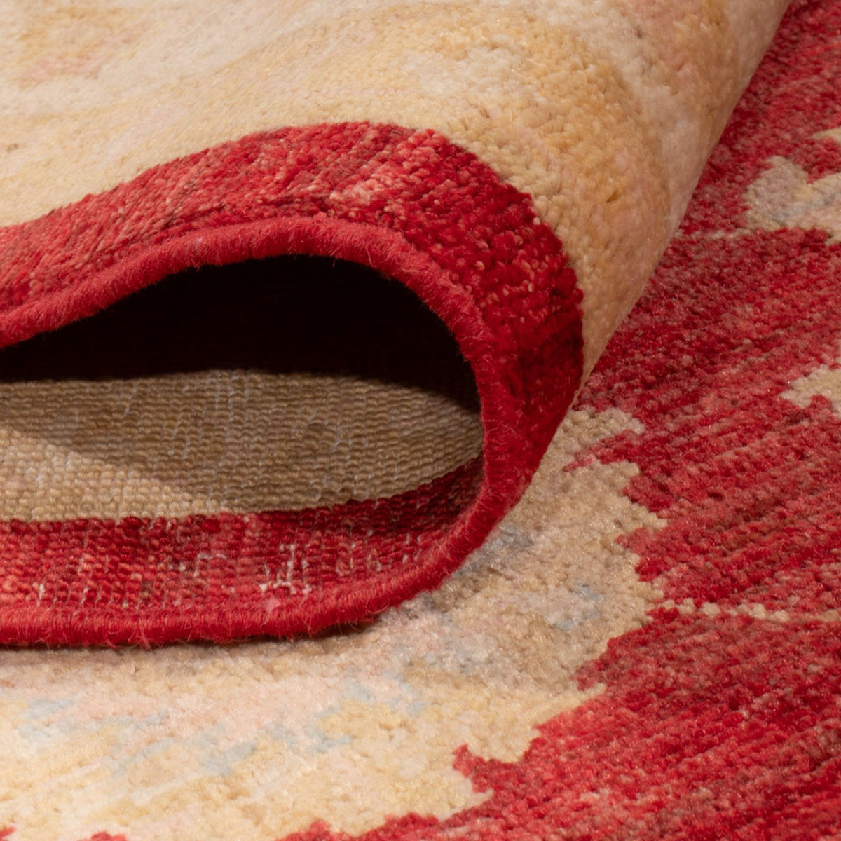 Ziegler Teppich - 297 x 209 cm - dunkelrot