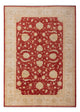 Ziegler Teppich - 290 x 204 cm - dunkelrot