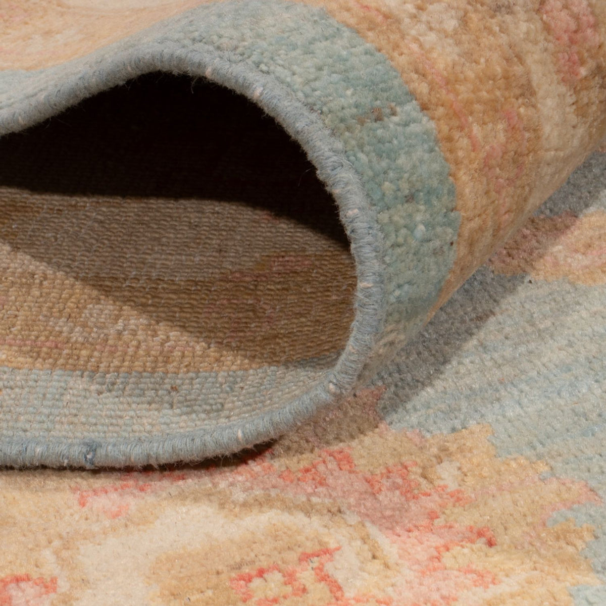 Ziegler Teppich - 298 x 206 cm - hellblau