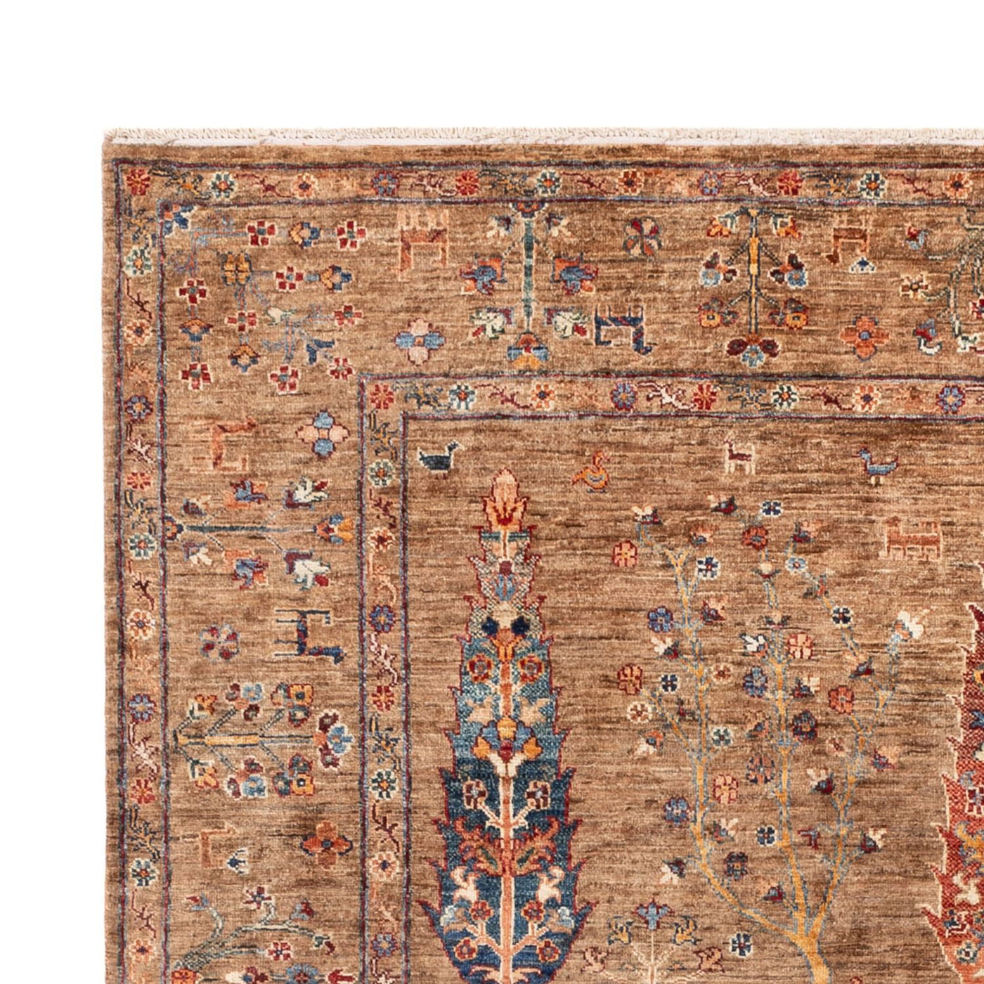 Ziegler Teppich - Ariana - 287 x 205 cm - dunkelbeige
