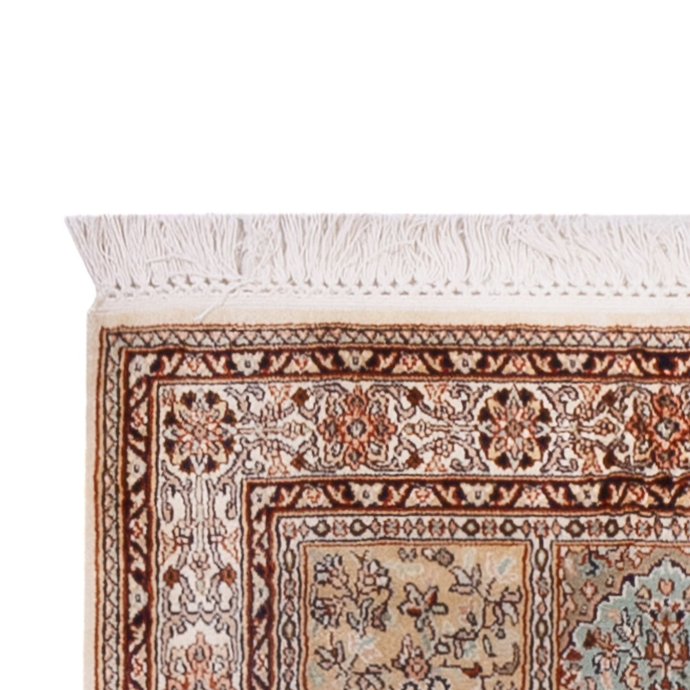 Kaschmir Seide Teppich 298x77cm - Orientteppich