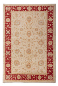 Ziegler Teppich - 299 x 205 cm - beige