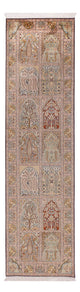 Kaschmir Seide Teppich 78x296cm - Orientteppich