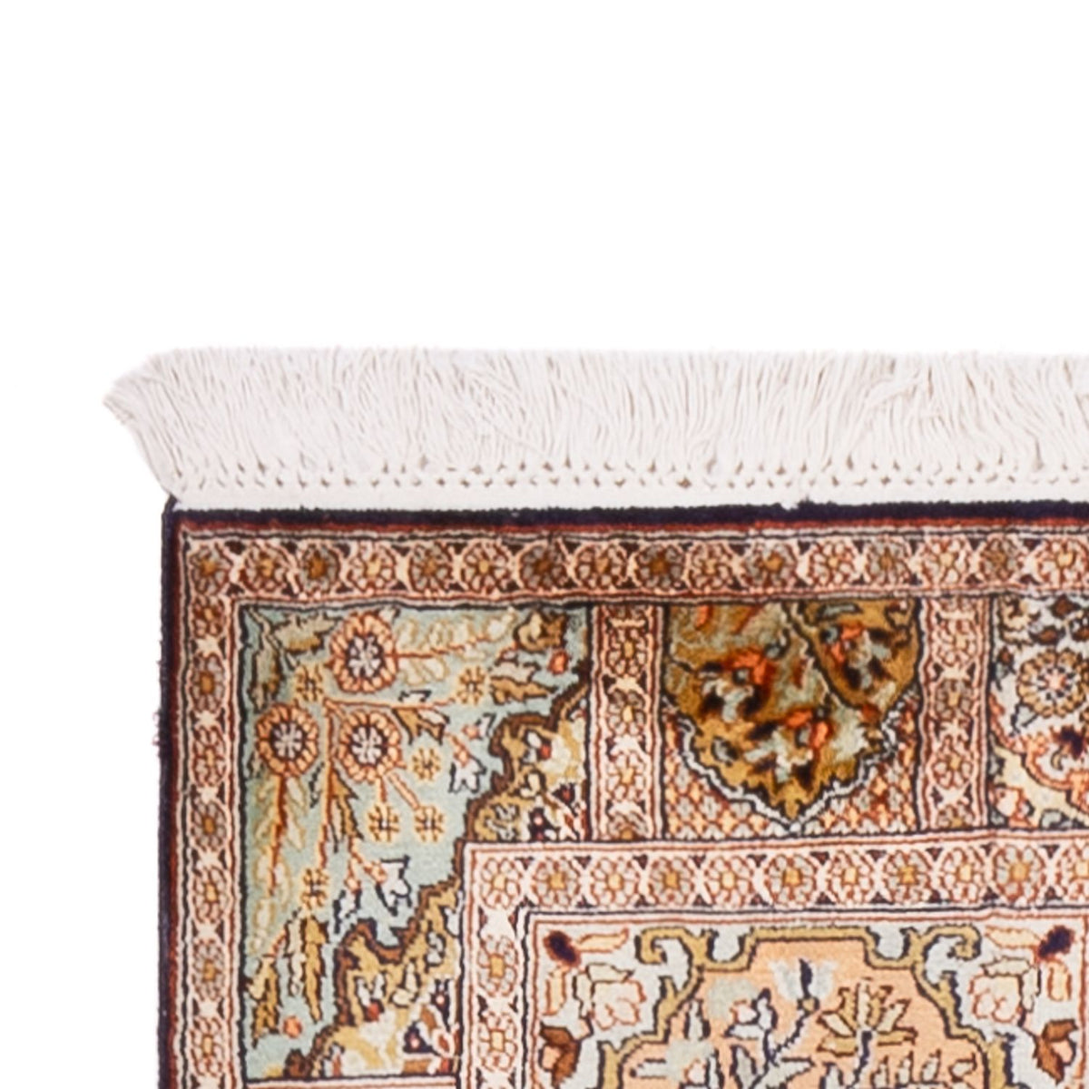 Kaschmir Seide Teppich 78x296cm - Orientteppich