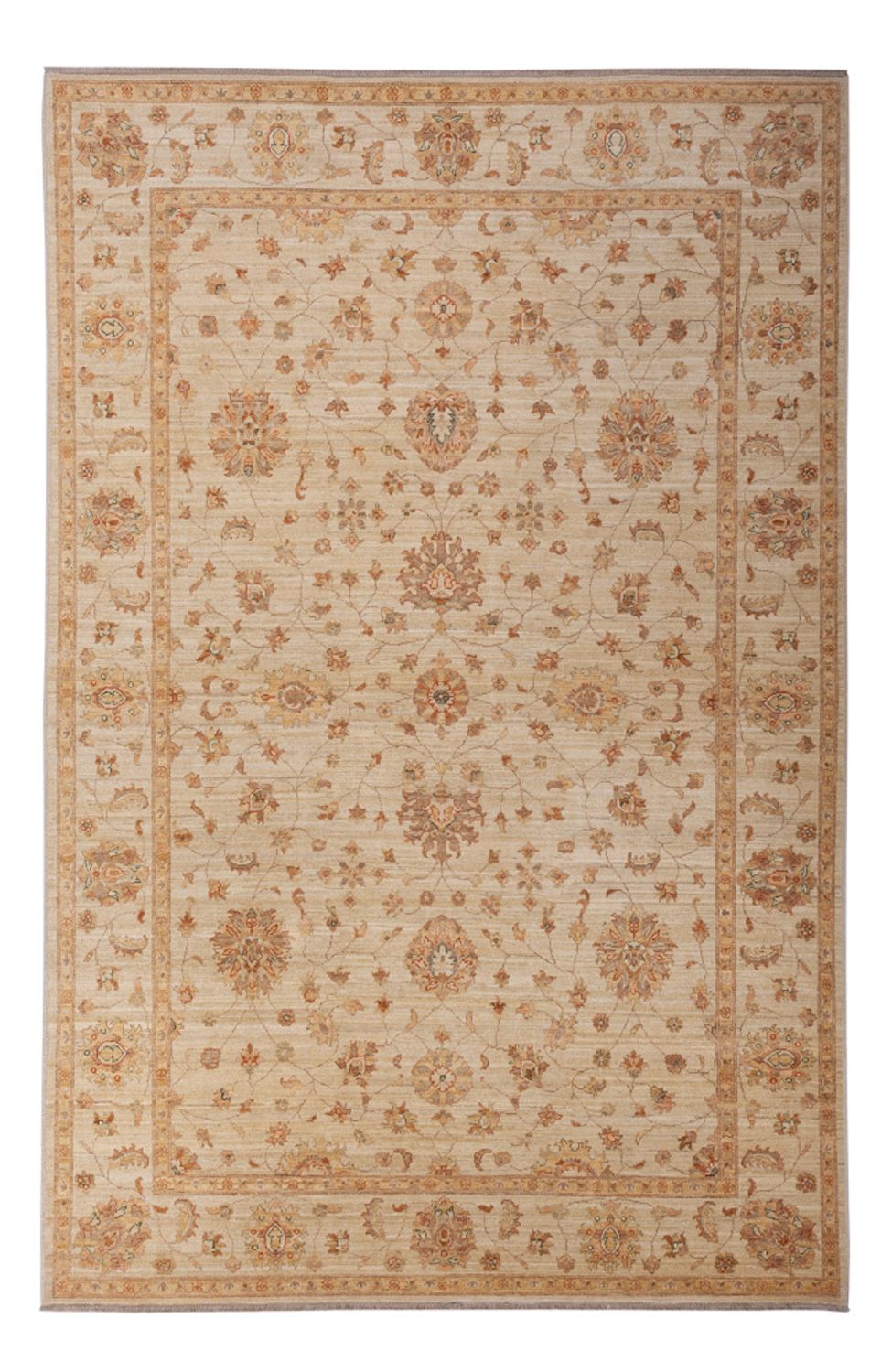 Ziegler Teppich - 306 x 205 cm - beige