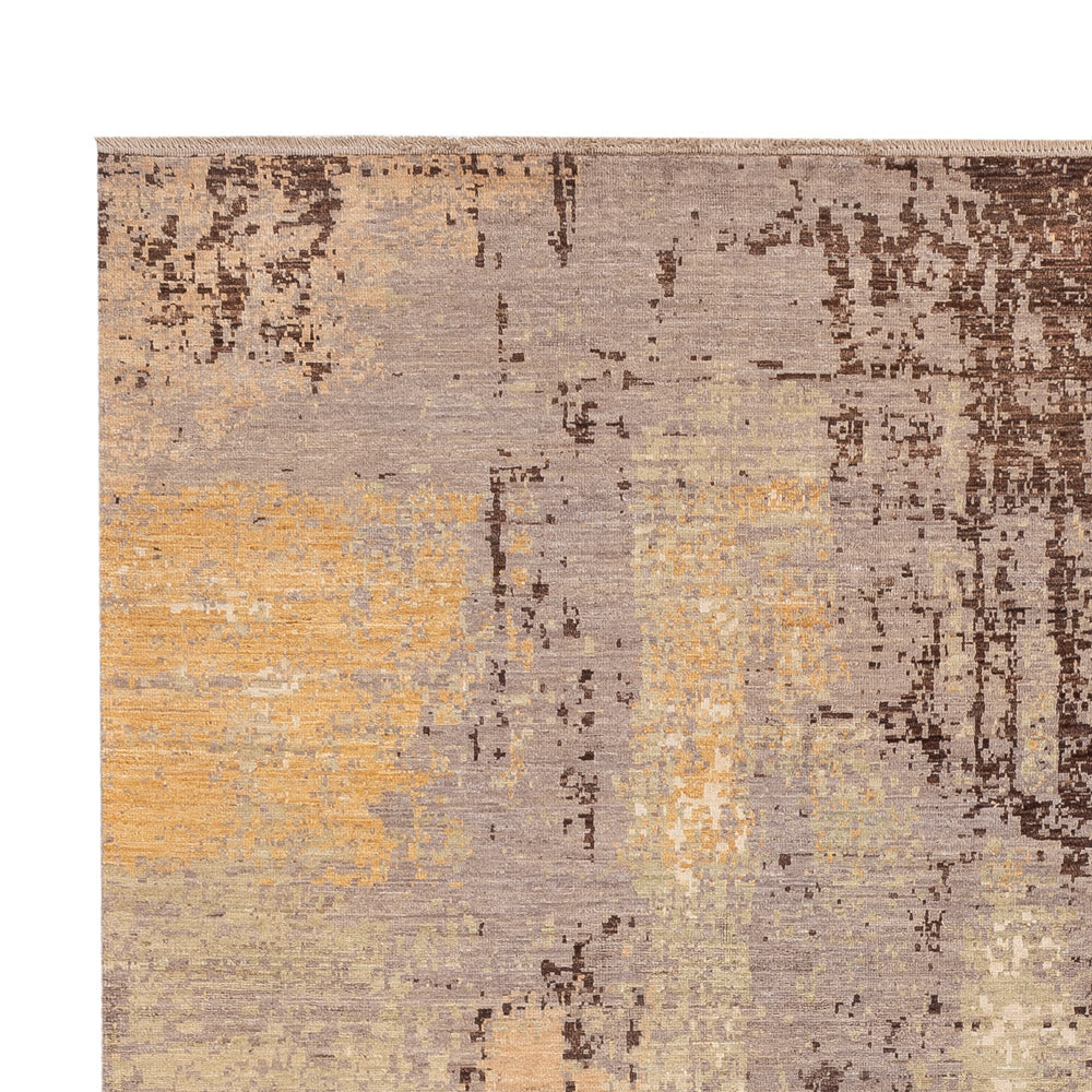 Designer Teppich - 300 x 209 cm - silber